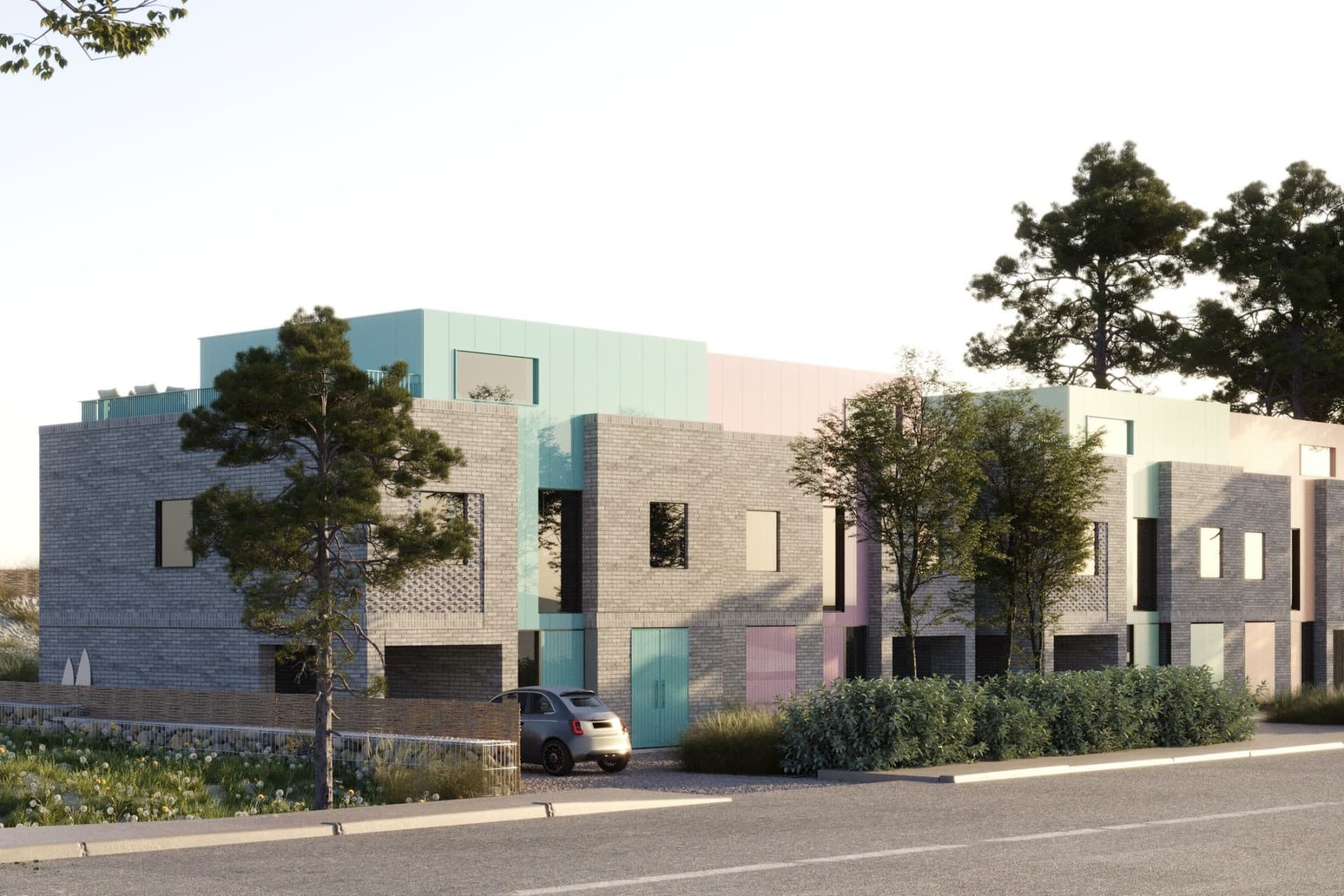 Beautiful Coastal Self build plots for sale on the beach at Greatstone, Kent, via The Land Agency