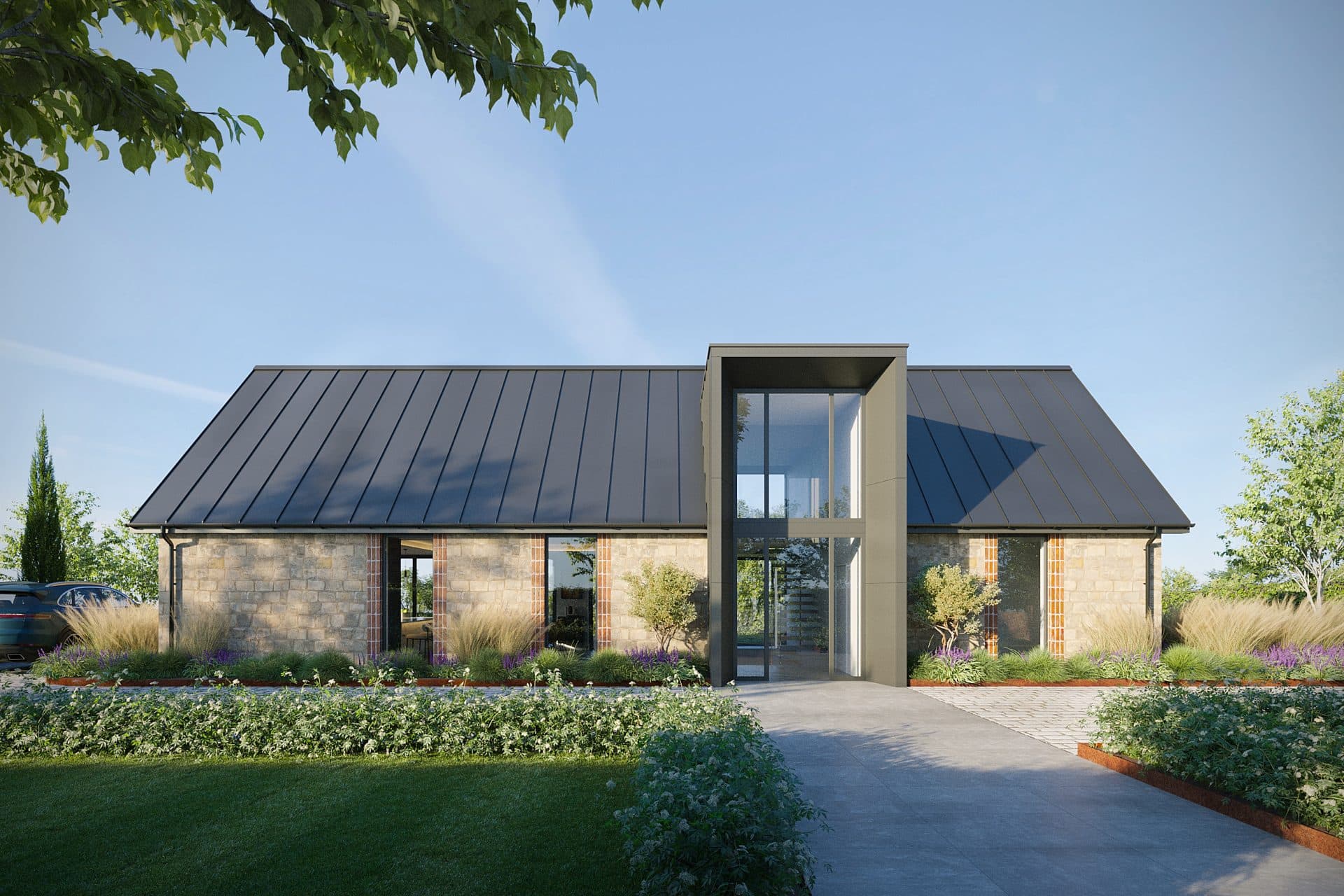 Single self build residential plot for sale in Ivy Hatch, Kent, via The Land Agency. Circa 2/3 acre in peaceful, private setting.